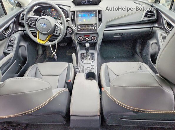 JF2GTHSC9MH651664 2021 SUBARU CROSSTREK Серый Вид панели приборов