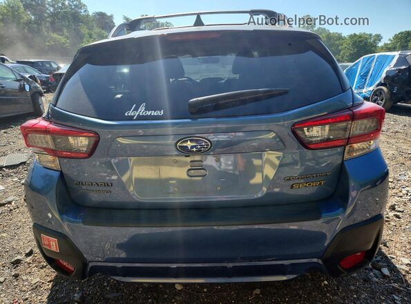 JF2GTHSC9MH685040 2021 SUBARU CROSSTREK Синий Вид сзади