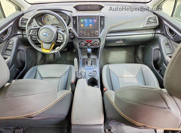 JF2GTHSC9NH222185 2022 SUBARU CROSSTREK Черный Вид панели приборов