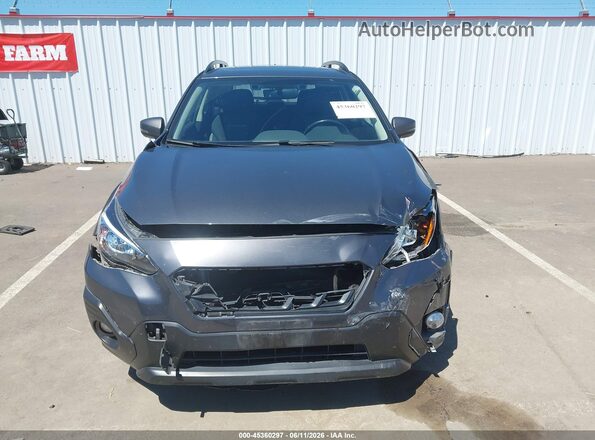 JF2GTHSC9NH241917 2022 SUBARU CROSSTREK Gray Instrument cluster view
