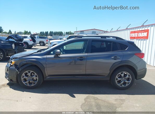 JF2GTHSC9NH241917 2022 SUBARU CROSSTREK Gray 360 interior view
