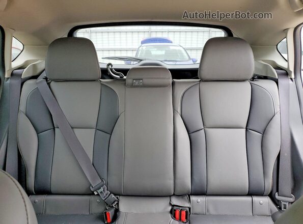 JF2GTHSC9PH269560 2023 SUBARU CROSSTREK White Rear seats view