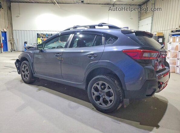 JF2GTHSC9PH320135 2023 SUBARU CROSSTREK Gray უკანა მარცხენა