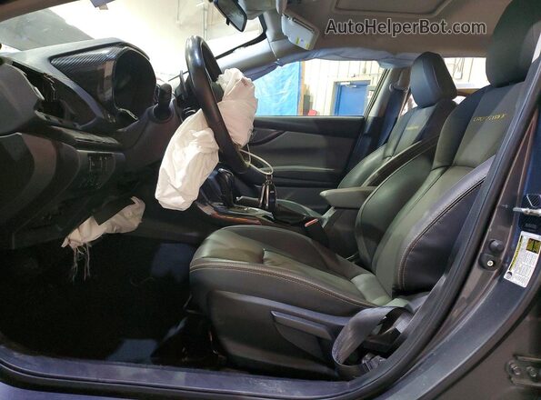 JF2GTHSC9PH320135 2023 SUBARU CROSSTREK Gray წინა სალონის ხედი