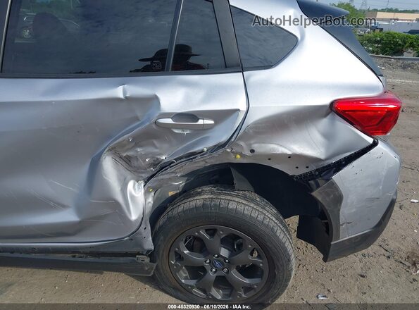 JF2GTHSCXPH231447 2023 SUBARU CROSSTREK Silver Вид спереду