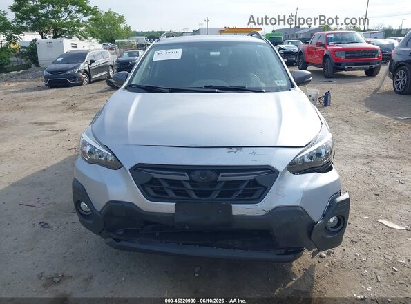 JF2GTHSCXPH231447 2023 SUBARU CROSSTREK Silver Вид панелі приладів