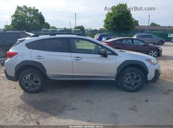 JF2GTHSCXPH231447 2023 SUBARU CROSSTREK Silver Вид щитка приладів
