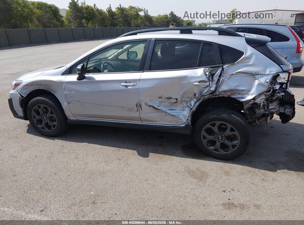JF2GTHSCXPH236339 2023 SUBARU CROSSTREK Silver Vista frontal
