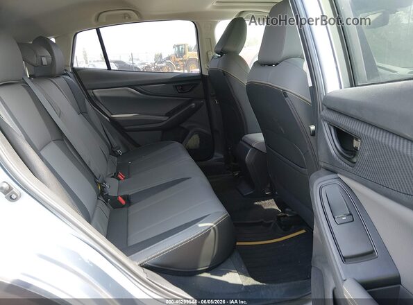 JF2GTHSCXPH236339 2023 SUBARU CROSSTREK Silver Vista de la etiqueta del VIN