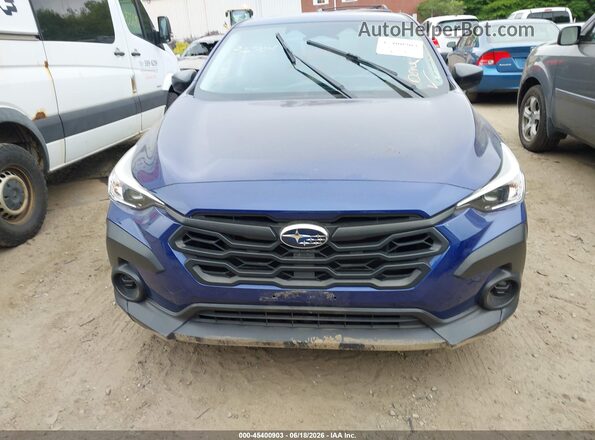 JF2GUABC0R8319527 2024 SUBARU CROSSTREK Синий Вид панели приборов