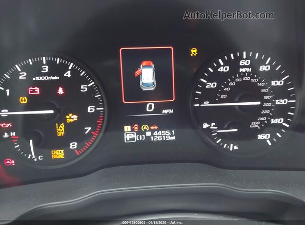 JF2GUABC0R8319527 2024 SUBARU CROSSTREK Синий Вид задних сидений
