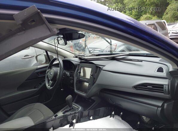JF2GUABC0R8319527 2024 SUBARU CROSSTREK Синий Вид салона спереди