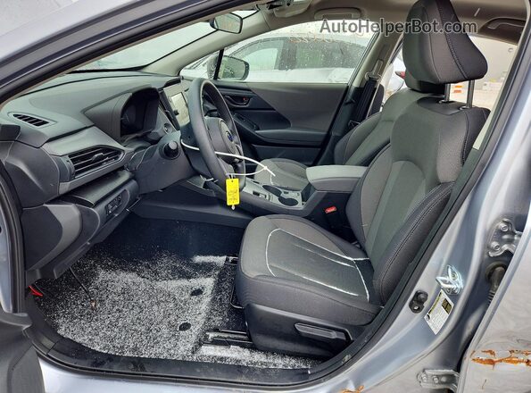 JF2GUABC1R8904603 2024 SUBARU CROSSTREK Серый Вид салона спереди