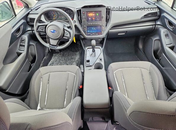 JF2GUABC1R8904603 2024 SUBARU CROSSTREK Серый Вид панели приборов