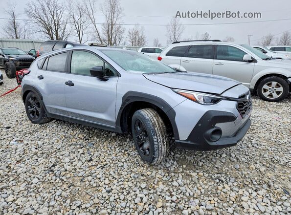 JF2GUABC1R8904603 2024 SUBARU CROSSTREK Серый Передняя правая четверть