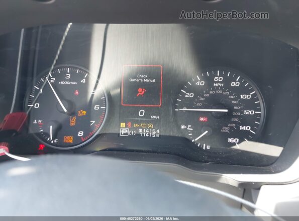 JF2GUABC2SH311774 2025 SUBARU CROSSTREK Blue Вид задніх сидінь