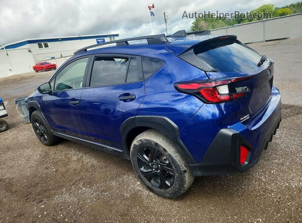 JF2GUABC3S8258843 2025 SUBARU CROSSTREK Blue Հետևի ձախ