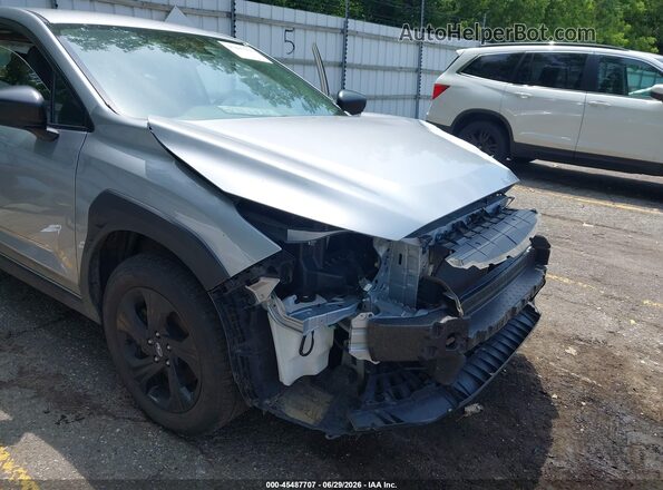 JF2GUABC5R8903485 2024 SUBARU CROSSTREK Silver Vista frontal