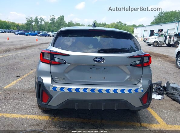 JF2GUABC5R8903485 2024 SUBARU CROSSTREK Silver 