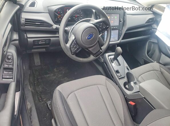 JF2GUABC6S8258335 2025 SUBARU CROSSTREK Charcoal Vista del salpicadero