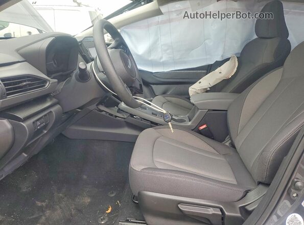 JF2GUABC6S8258335 2025 SUBARU CROSSTREK Charcoal Vista interior delantera