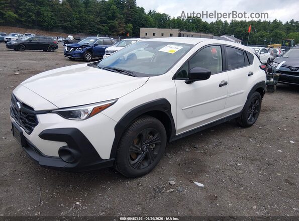 JF2GUABC7S8331518 2025 SUBARU CROSSTREK White Przód lewy