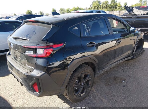 JF2GUABC8SH297282 2025 SUBARU CROSSTREK Black Հետևի աջ