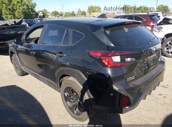 JF2GUABC8SH297282 2025 SUBARU CROSSTREK Black Հետևի ձախ