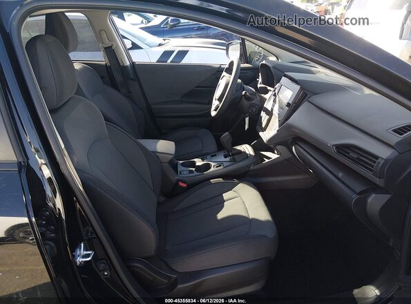 JF2GUABC8SH297282 2025 SUBARU CROSSTREK Black Սալոնի դիմացի տեսք