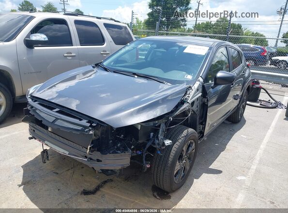 JF2GUABC9R8373554 2024 SUBARU CROSSTREK Black Front left