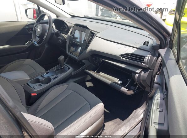 JF2GUABC9R8373554 2024 SUBARU CROSSTREK Black Front interior view