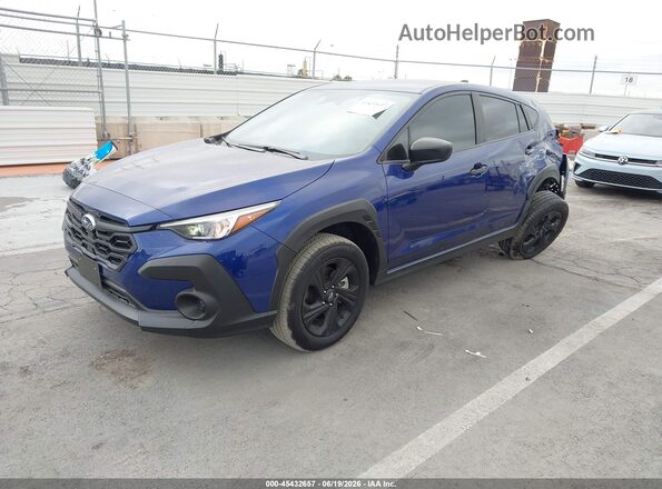 JF2GUABC9R8870054 2024 SUBARU CROSSTREK Blue Przód lewy