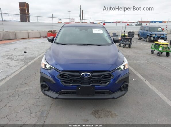JF2GUABC9R8870054 2024 SUBARU CROSSTREK Blue Widok zestawu wskaźników