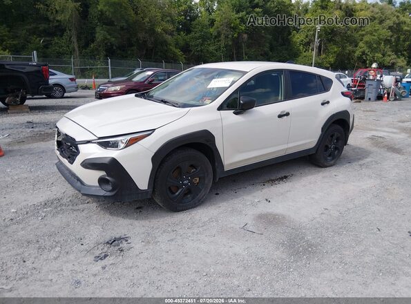 JF2GUABC9R8908348 2024 SUBARU CROSSTREK Белый Передняя левая четверть