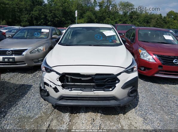 JF2GUABC9R8908348 2024 SUBARU CROSSTREK Белый Вид панели приборов
