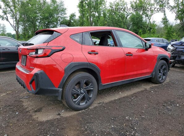 JF2GUABC9R8915767 2024 SUBARU CROSSTREK Красный Задняя правая четверть