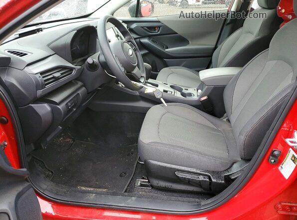 JF2GUABC9R8915767 2024 SUBARU CROSSTREK Красный Вид салона спереди