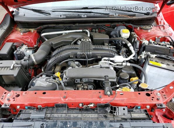 JF2GUABC9R8915767 2024 SUBARU CROSSTREK Красный Вид задней части салона