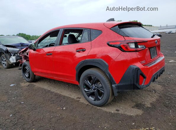 JF2GUABC9R8915767 2024 SUBARU CROSSTREK Красный Задняя левая четверть