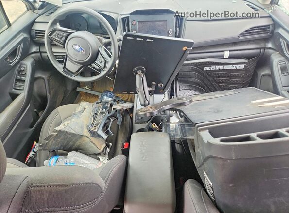 JF2GUABC9S8222249 2025 SUBARU CROSSTREK White Dashboard view