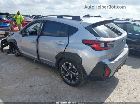 JF2GUADC0R8252604 2024 SUBARU CROSSTREK Silver Հետևի ձախ