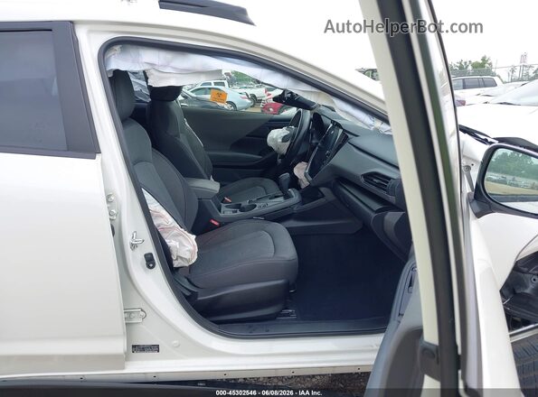 JF2GUADC0R8331013 2024 SUBARU CROSSTREK White წინა სალონის ხედი