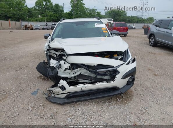 JF2GUADC0R8331013 2024 SUBARU CROSSTREK White ხელსაწყოთა პანელის ხედი