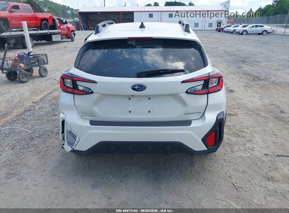 JF2GUADC0R8887676 2024 SUBARU CROSSTREK White 