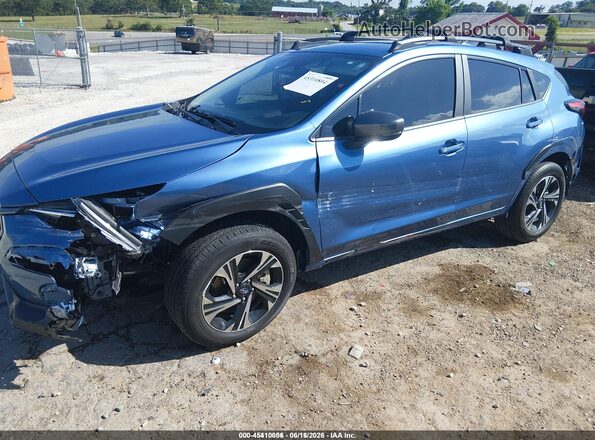 JF2GUADC0RH871087 2024 SUBARU CROSSTREK Blue Front view