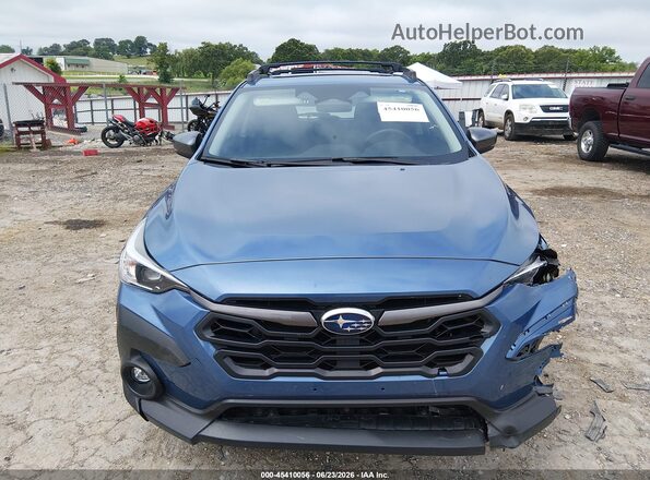 JF2GUADC0RH871087 2024 SUBARU CROSSTREK Blue Instrument cluster view
