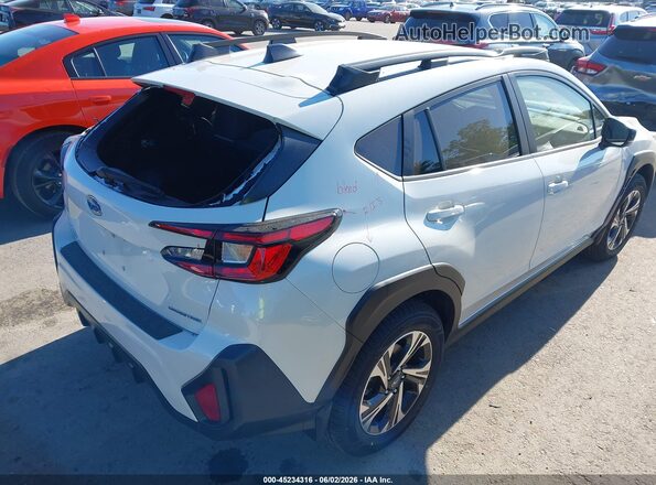 JF2GUADC1R8240798 2024 SUBARU CROSSTREK Белый Вид спереди
