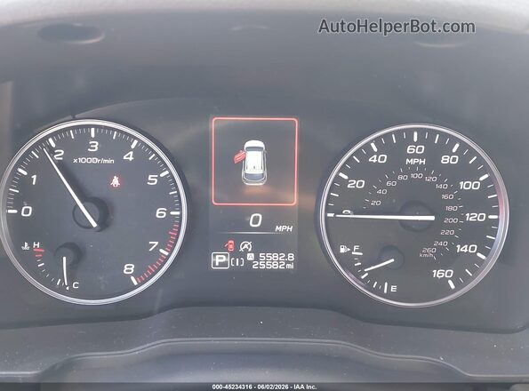 JF2GUADC1R8240798 2024 SUBARU CROSSTREK Белый Вид задних сидений