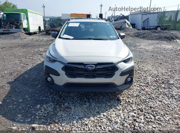 JF2GUADC1R8268276 2024 SUBARU CROSSTREK White Դիմացի տեսք