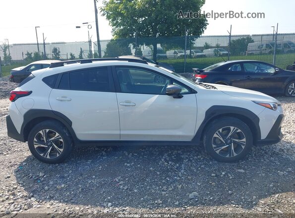 JF2GUADC1R8268276 2024 SUBARU CROSSTREK White Սարքավորումների վահանակի տեսք